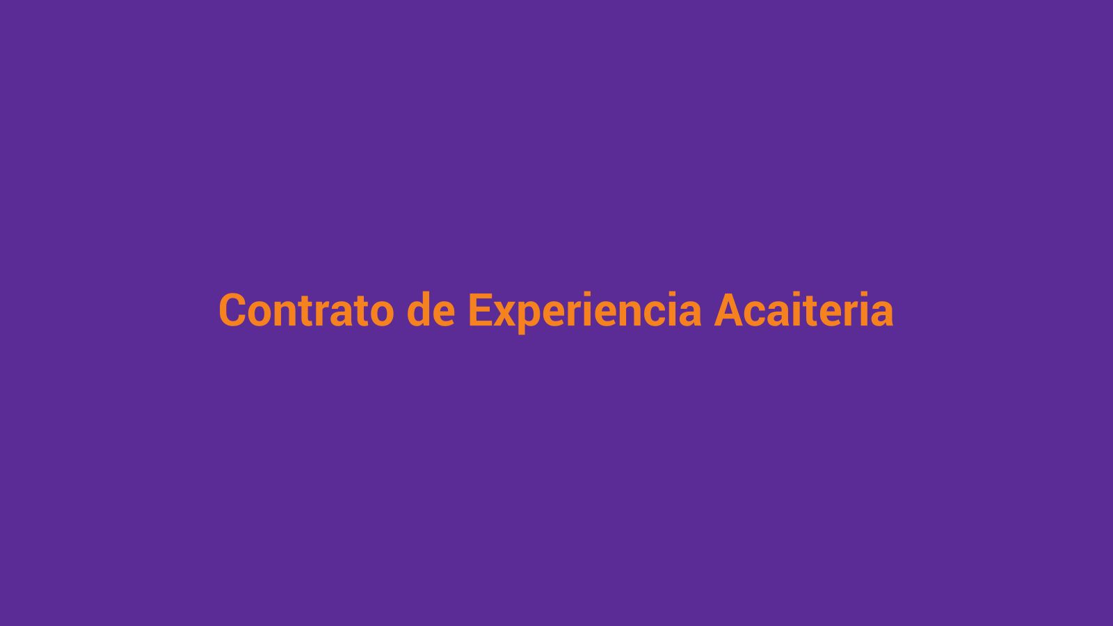 Contrato de trabalho sobre mesa com caneta, representando o período de experiência na açaiteria